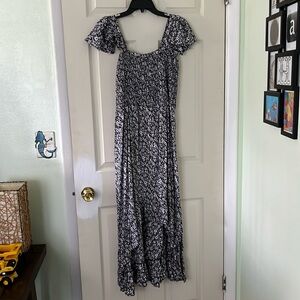 Gorgeous detailed summer high low sun dress